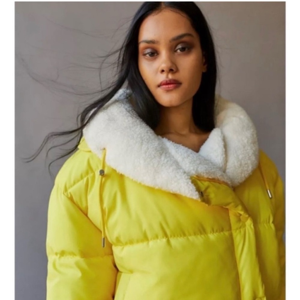 HOLD FOR MHOHN0512 URBAN OUTFITTERS SHERPA LINED PUFFER JACKET - Picture 5 of 13